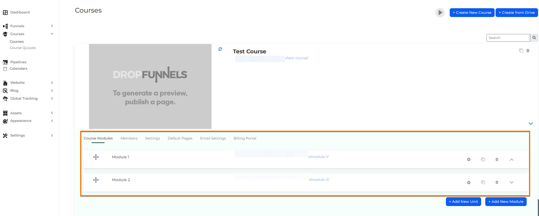 Courses ‹ DF Triage — WordPress - Personal - Micromodules